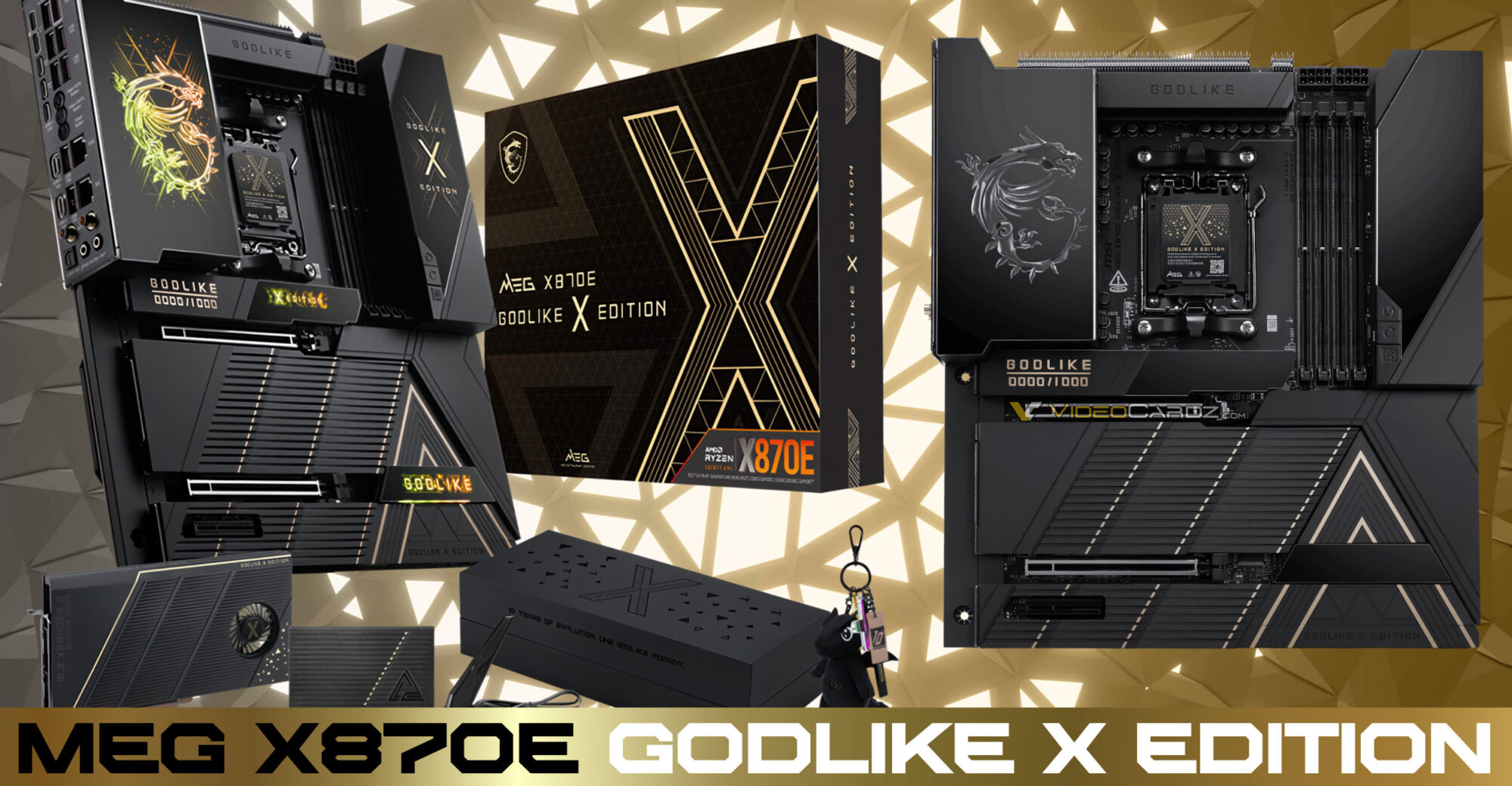 MSI lanza su placa madre Godlike de serie limitada numerada