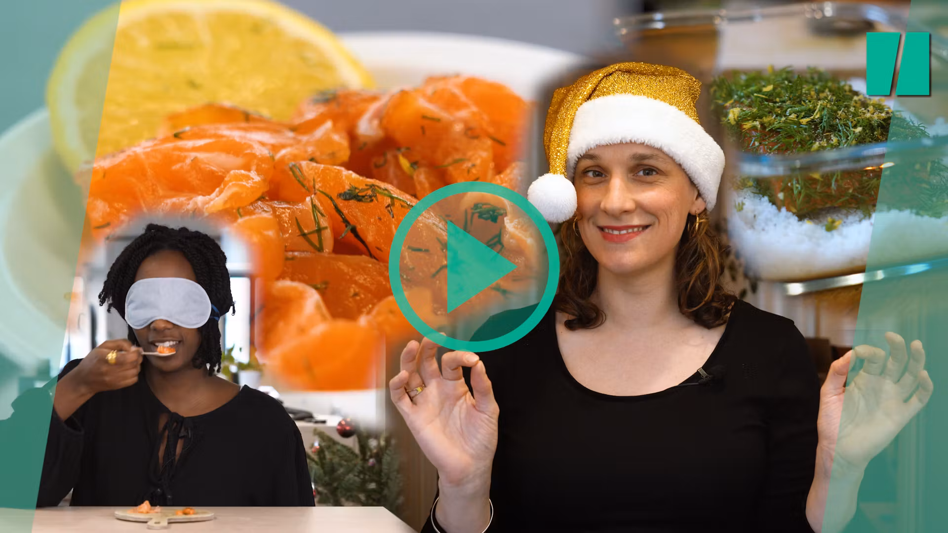 Para Navidad, nuestra versión del salmón gravlax es mejor y