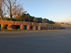 Un compromiso encontrado para el muro de paja