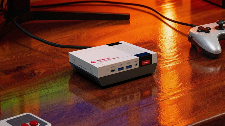 AceMagic presenta un mini-PC retro al estilo de Nintendo NES