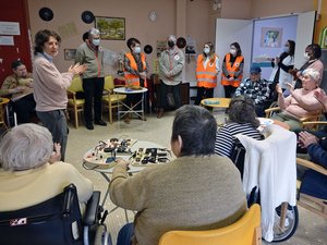 Caussade. La Cruz Roja solidaria con los residentes del Jardín