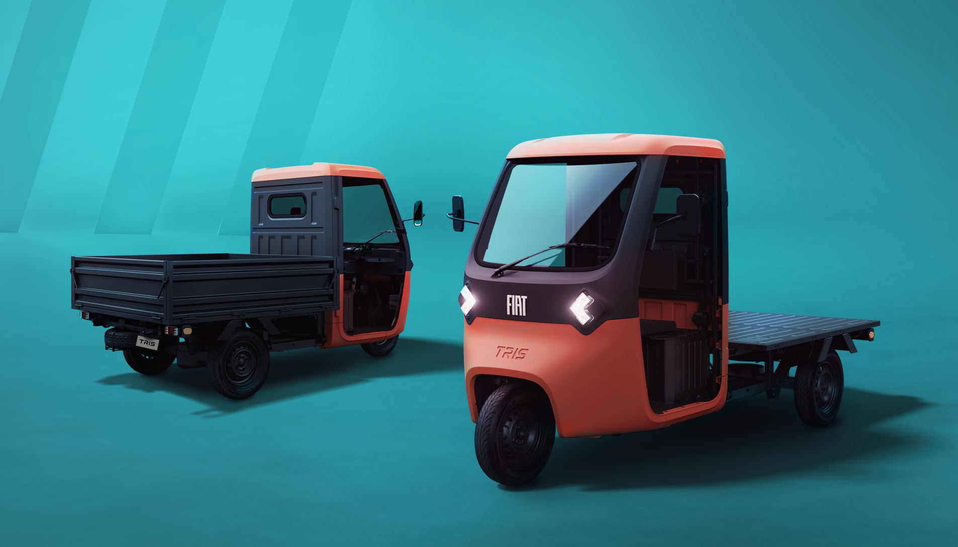 Con Tris, Fiat revive el triporter de nuestras vacaciones, pero