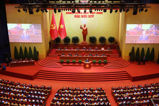 En el congreso del Partido Comunista Vietnamita, el jefe To
