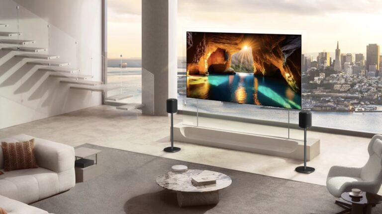 Este televisor funciona (casi) sin cables