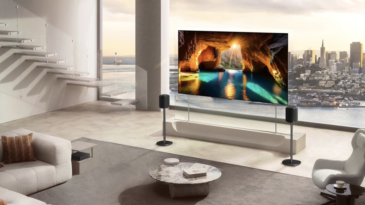 Este televisor funciona (casi) sin cables