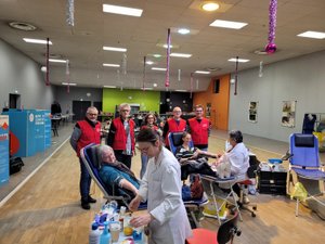Fleurance: 98 donantes para la primera colecta de sangre del