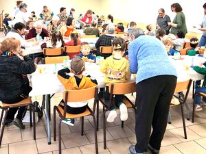 Montagnac-sur-Auvignon: Los mayores comparten la galette con los más jóvenes