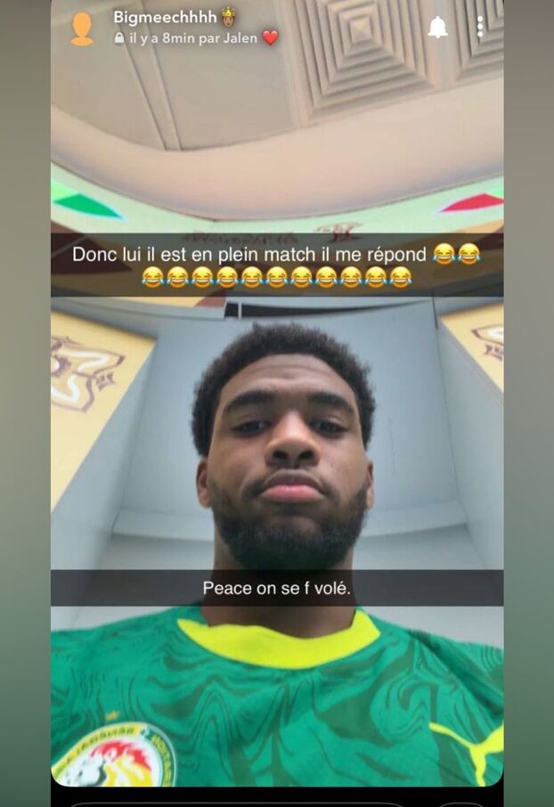 Sénégal-Maroc: « No pensé », Ibrahim Mbaye lamenta su foto