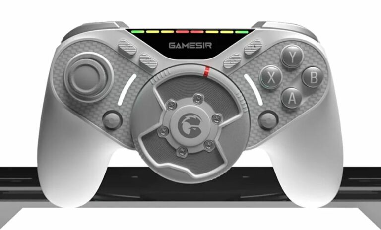 ¿Soñabas con un control con volante de fuerza retroactiva integrado?