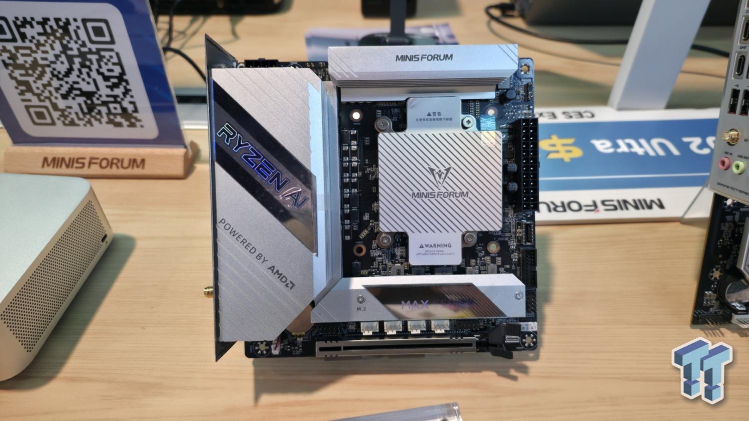 ¿Un PC gaming compacto? Minisforum presenta la placa madre soñada