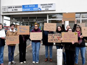 Carcassonne. Los manipuladores de imágenes médicas en huelga por mejores