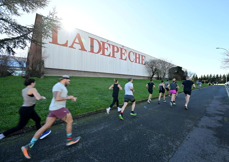 El recorrido fue diseñado alrededor de las instalaciones de La Dépêche.