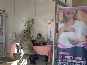 En L'Isle-Jourdain, la mammobile en primera línea para la detección