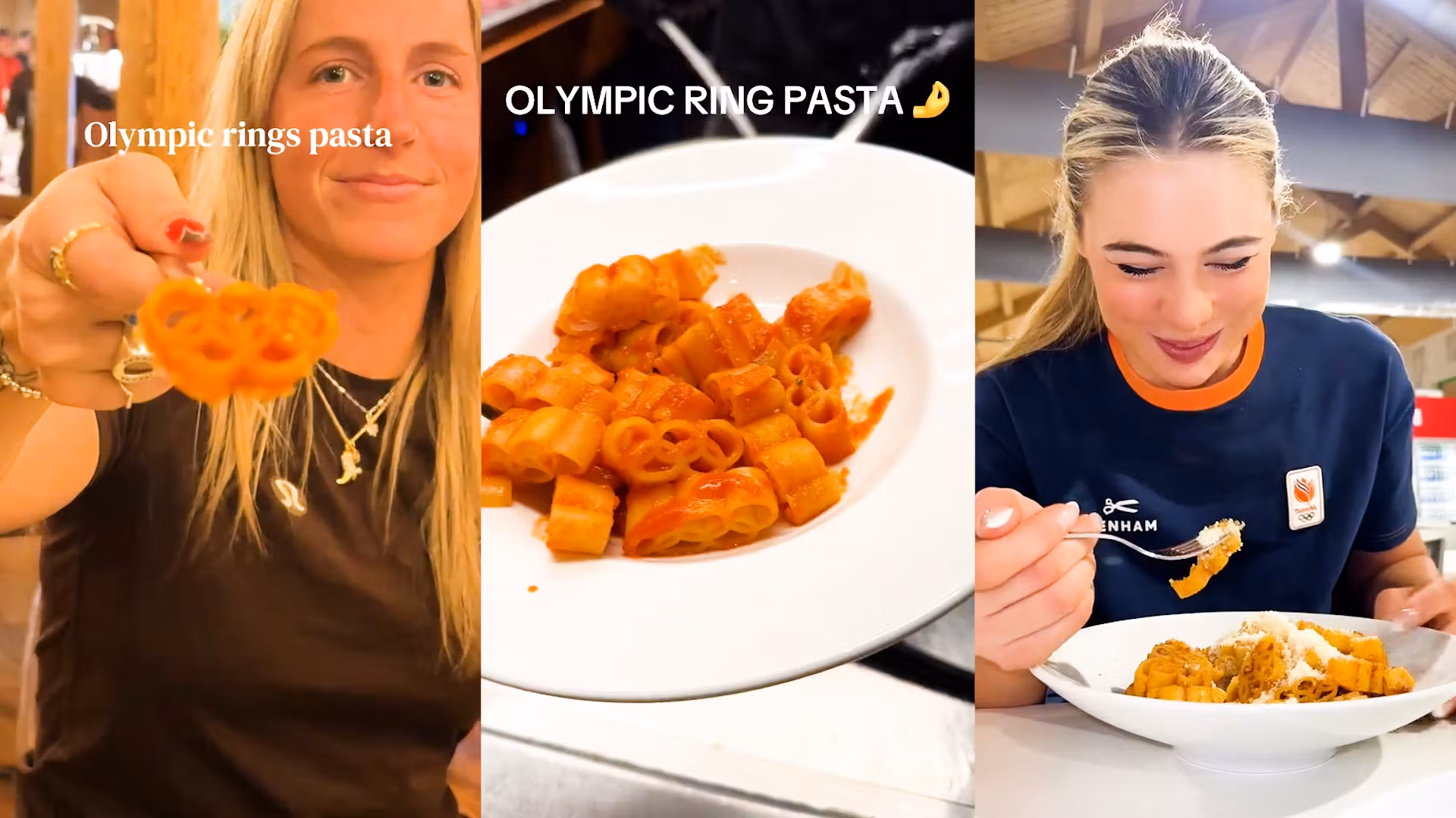 En los JO de invierno, estas pastas italianas olímpicas hacen