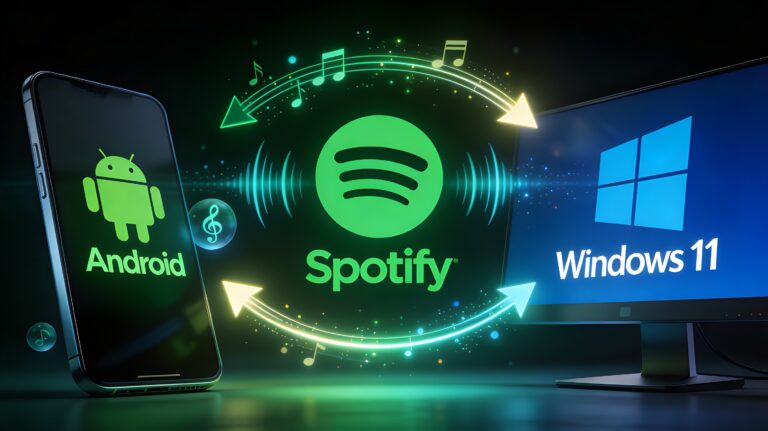 Windows y Android ahora sincronizan tus escuchas en Spotify