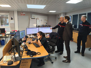95,000 llamadas recibidas y 17,000 intervenciones en 2025, los sapeurs-pompiers
