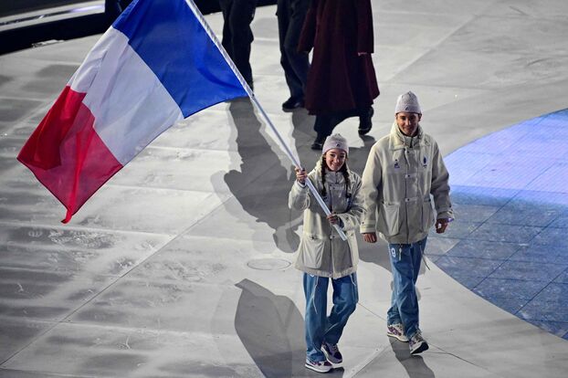 Desfile de la Delegación Francesa
