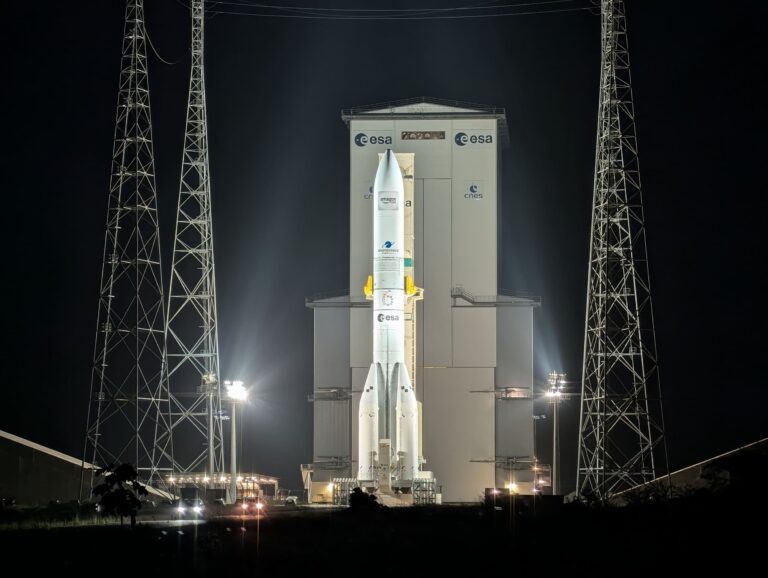 Detrás de las cámaras del lanzamiento de Ariane 64, un