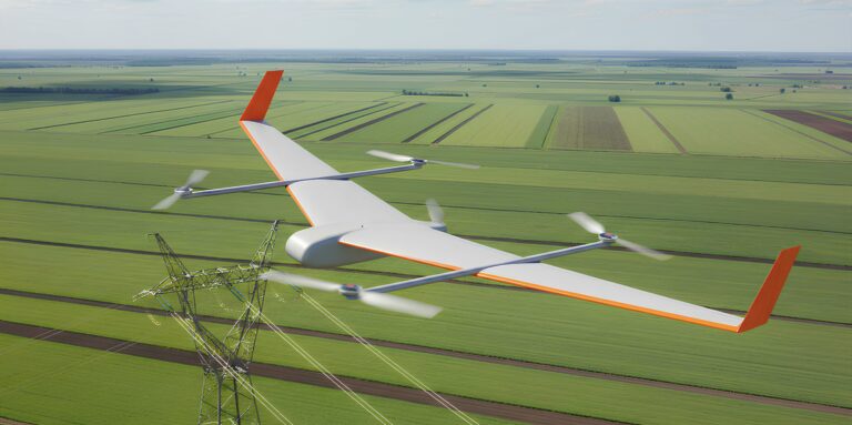 Este dron « vampire » se recarga en las líneas