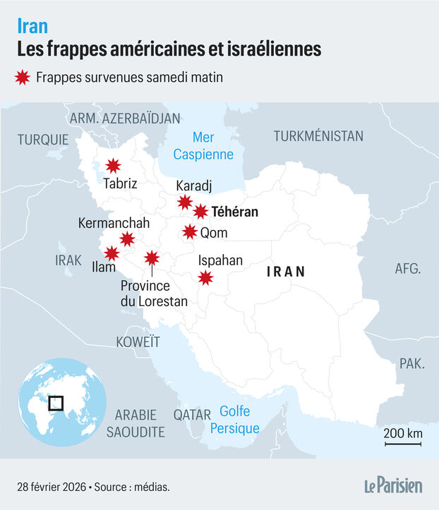 Frappes en Irán: altos responsables, armamento… ¿cuáles son los objetivos