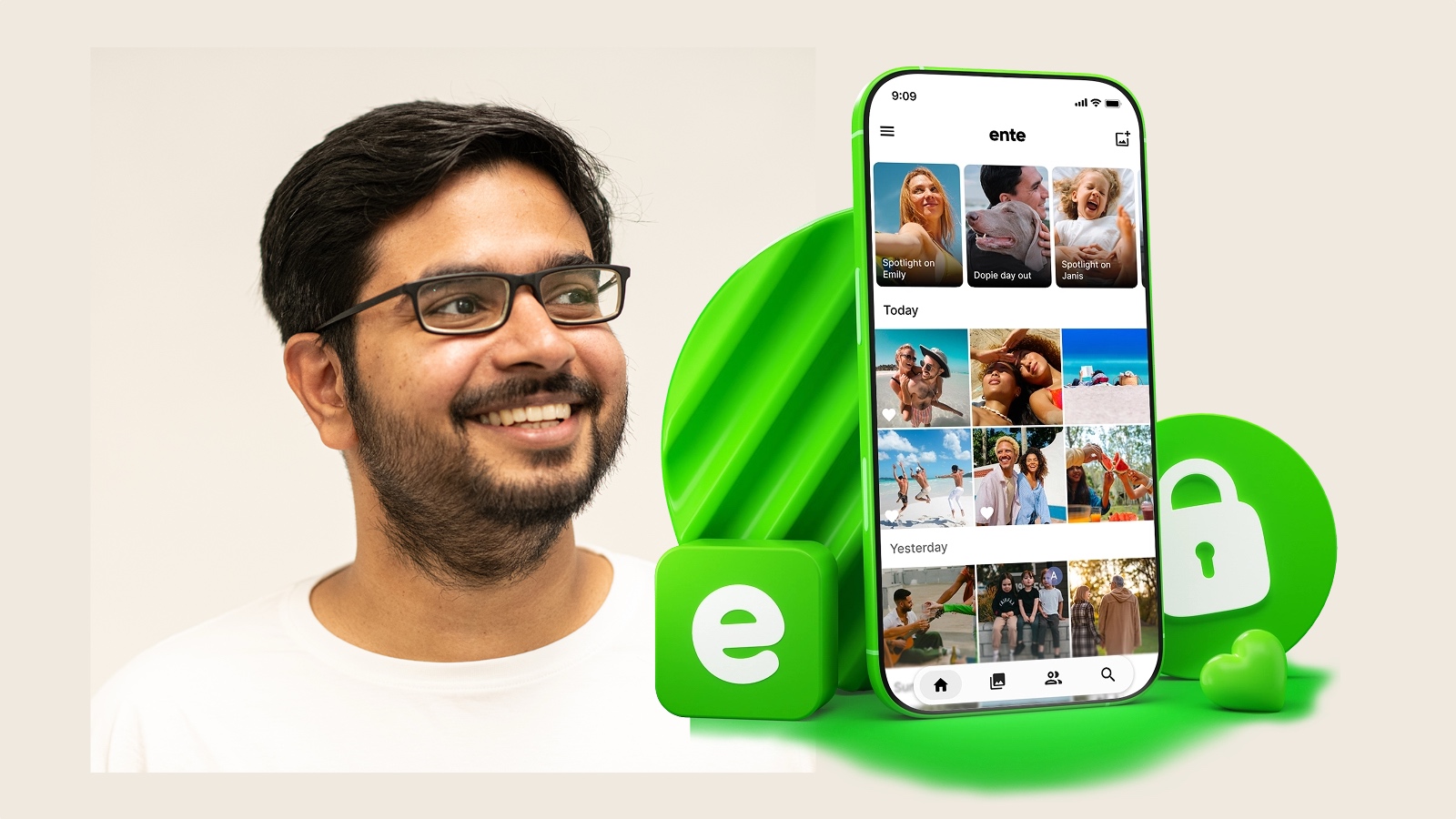 Frente a Google Photos, "construimos Ente para nosotros y las