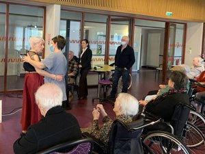 Montréal. Cumpleaños celebrados con música en el EHPAD