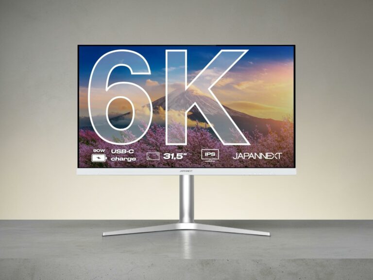 Pantalla 6K a 899 €: este fabricante japonés rompe los