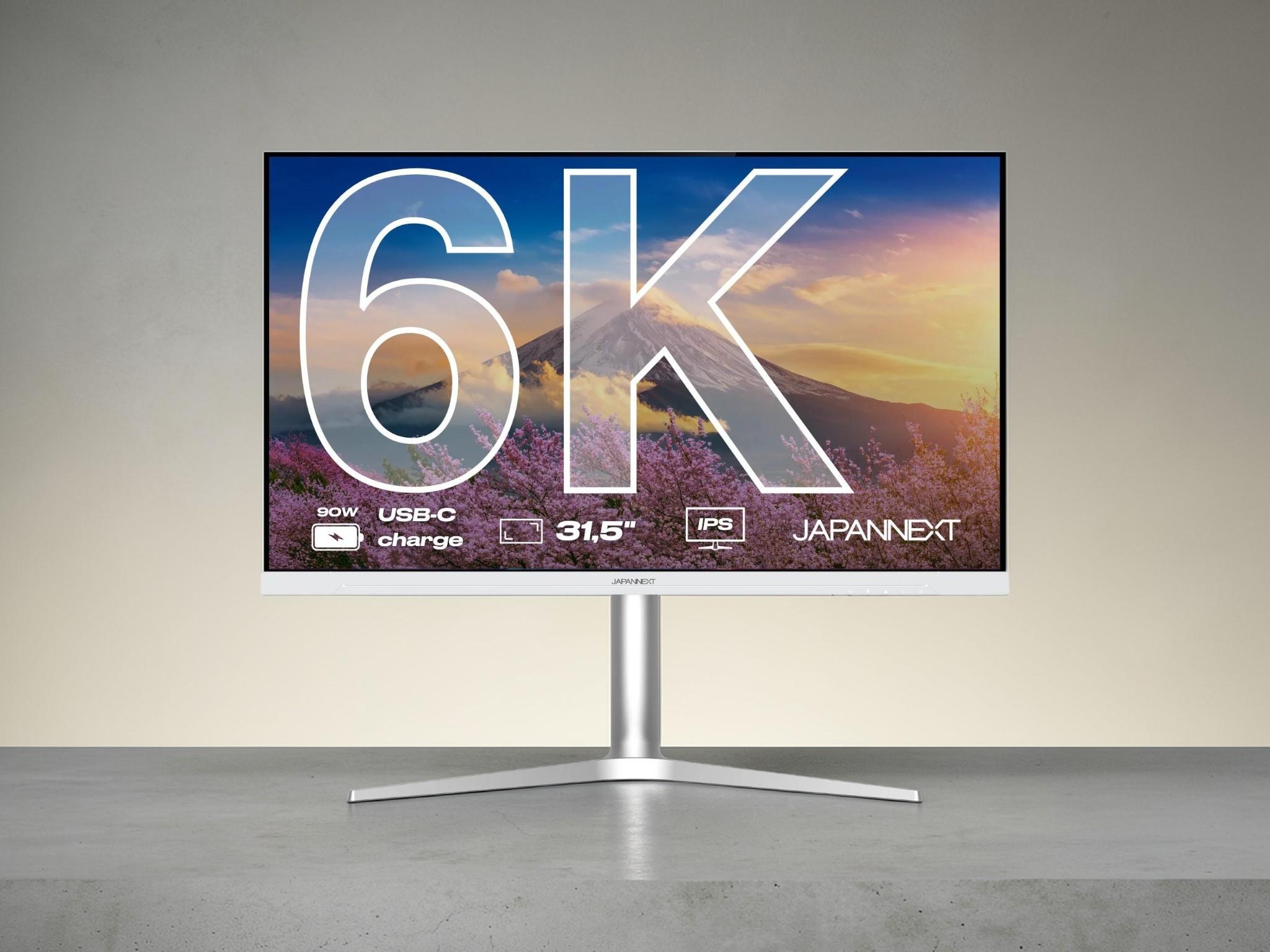 Pantalla 6K a 899 €: este fabricante japonés rompe los