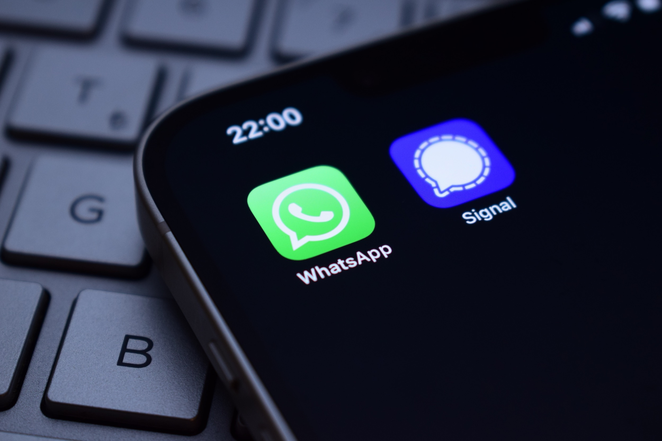 Signal víctima de un intento de phishing por un actor
