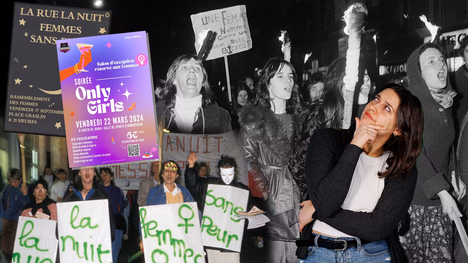 Las feministas se apropian de la noche desde la década