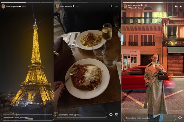 Kylian Mbappé, vistazo en compañía de la actriz Ester Expósito,