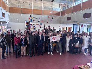 Toulouse: los 111 de las Artes entregan un cheque de