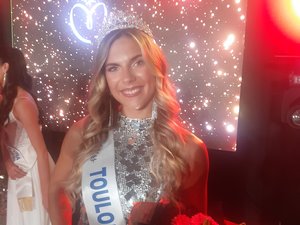 Carla Rachail, una jugadora de rugby elegida Miss Toulouse 2026