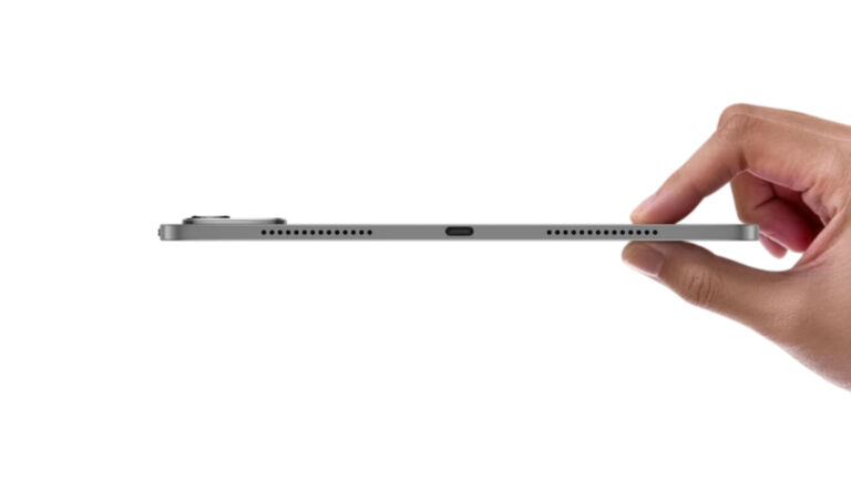 Con 4,8 mm, es la tableta más delgada del mundo