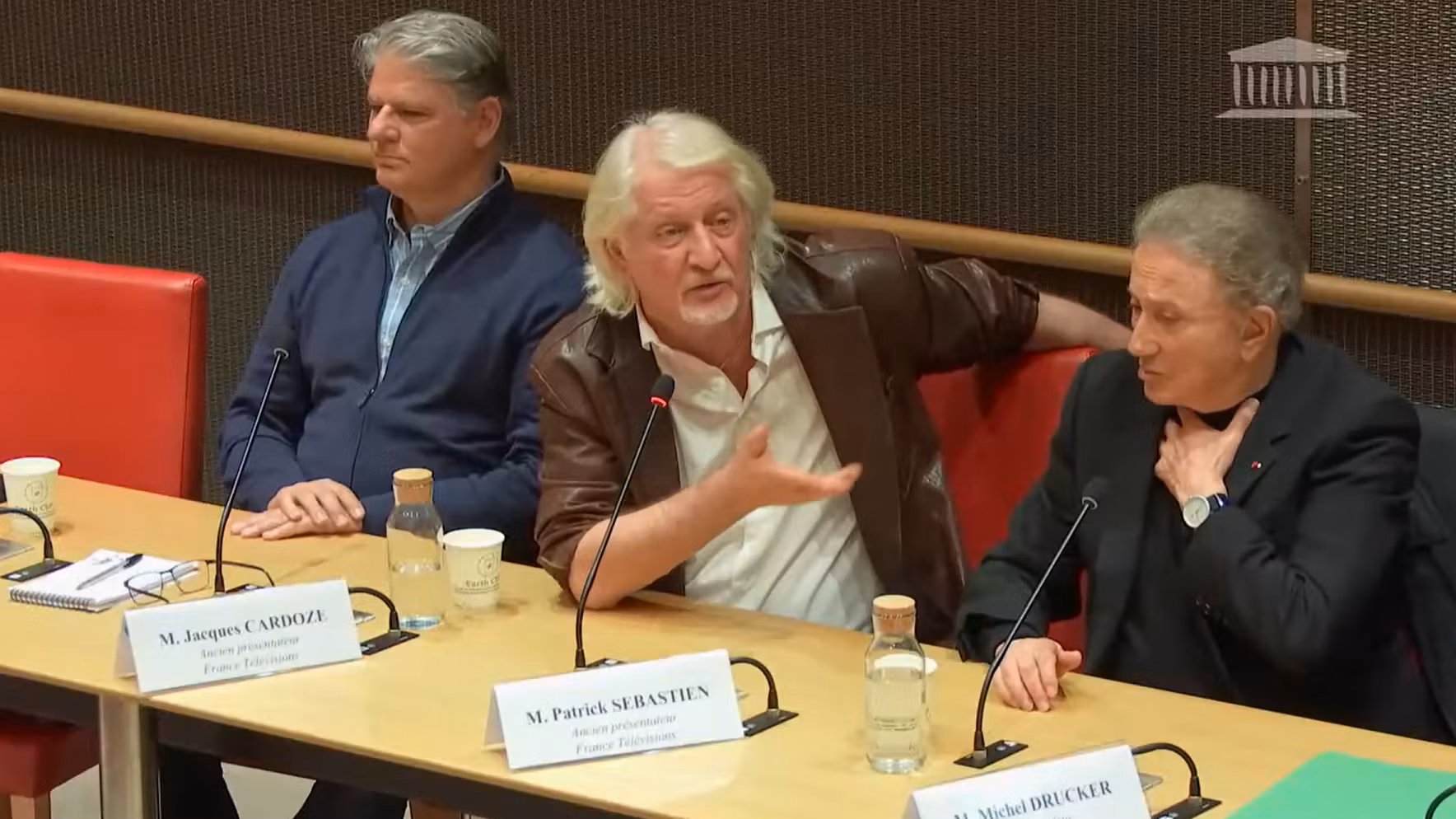 En comisión, Patrick Sébastien desafía a Ernotte y Nagui y