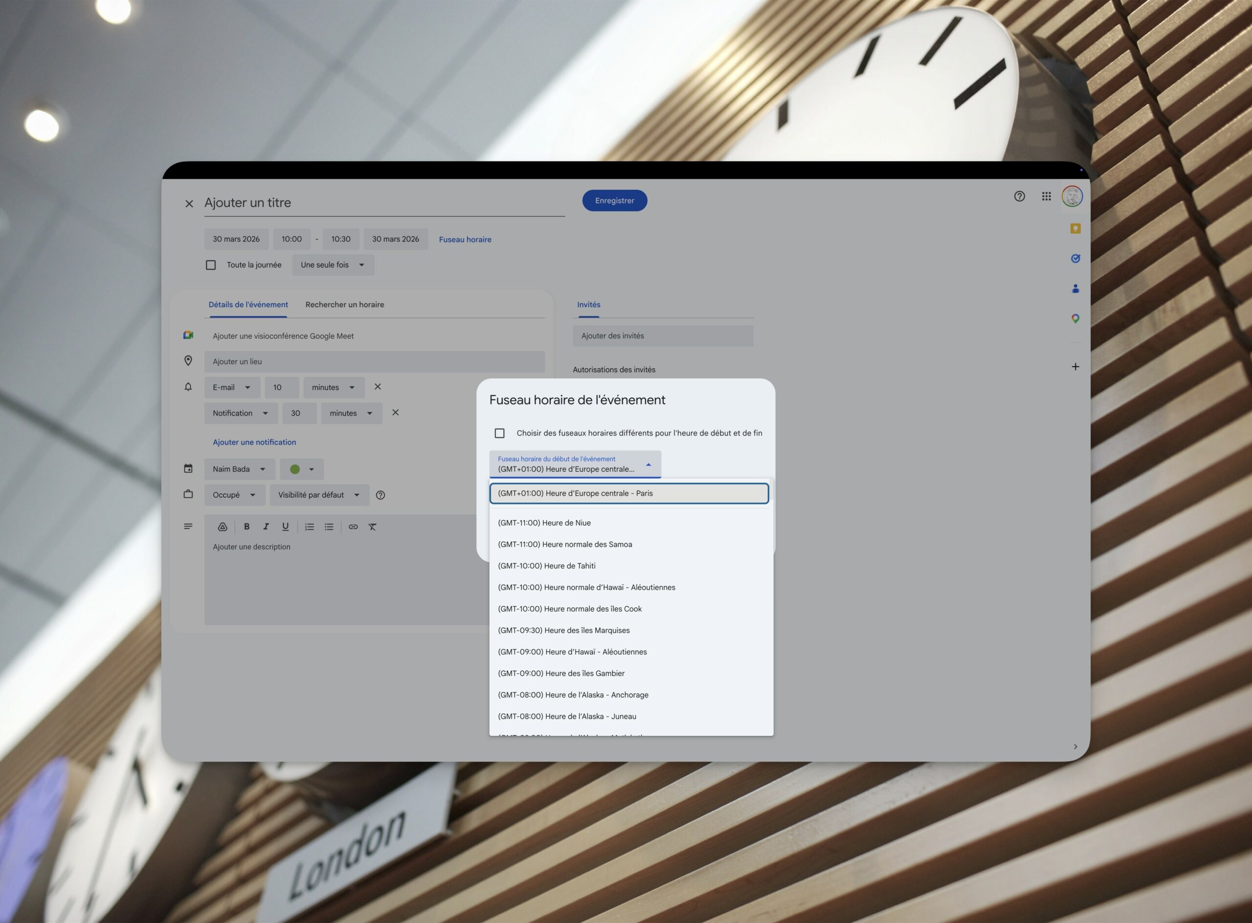 Google Calendar ayuda finalmente a los teletrabajadores franceses a gestionar