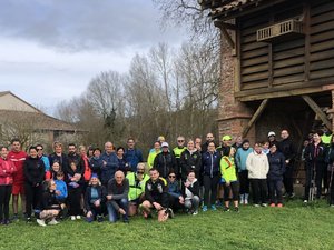 Mazères. Una marcha y una carrera solidarias por Mars Bleu