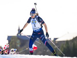 "Tenía mis reglas": una biatleta francesa rompe el tabú y