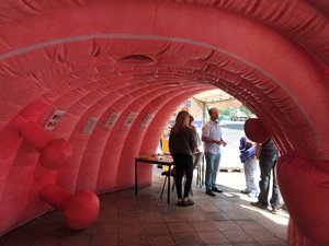 "Una prueba simple puede salvar vidas": el "Colon Tour" se
