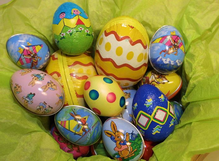 La cacería de huevos de chocolate, un deleite para toda la familia.
