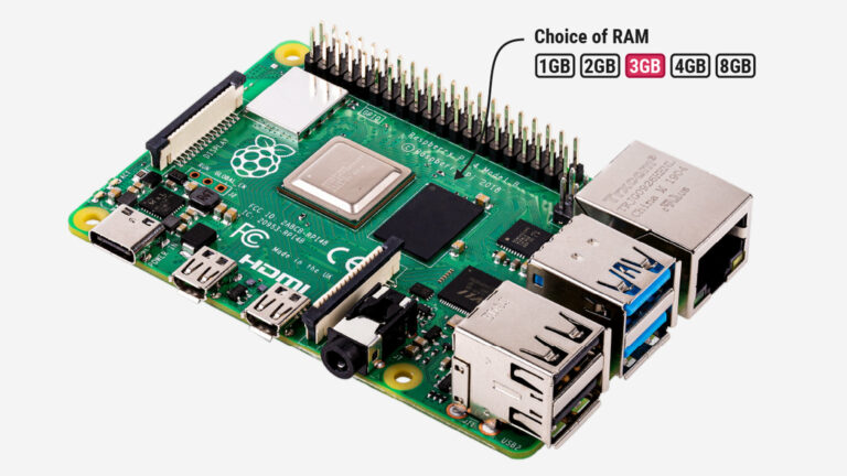 Un nuevo Raspberry Pi con 3 Go de RAM y