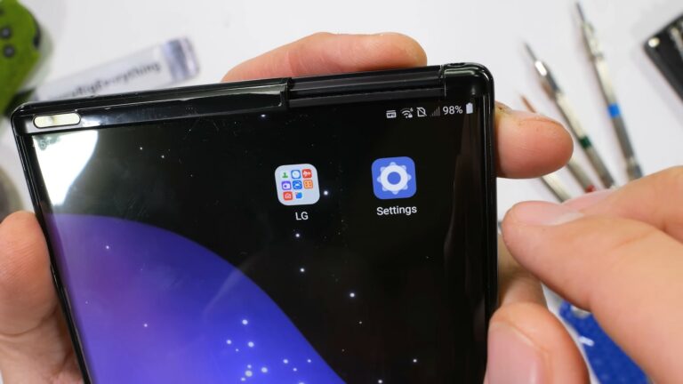 LG tenía un smartphone enrollable listo en 2021, y aún