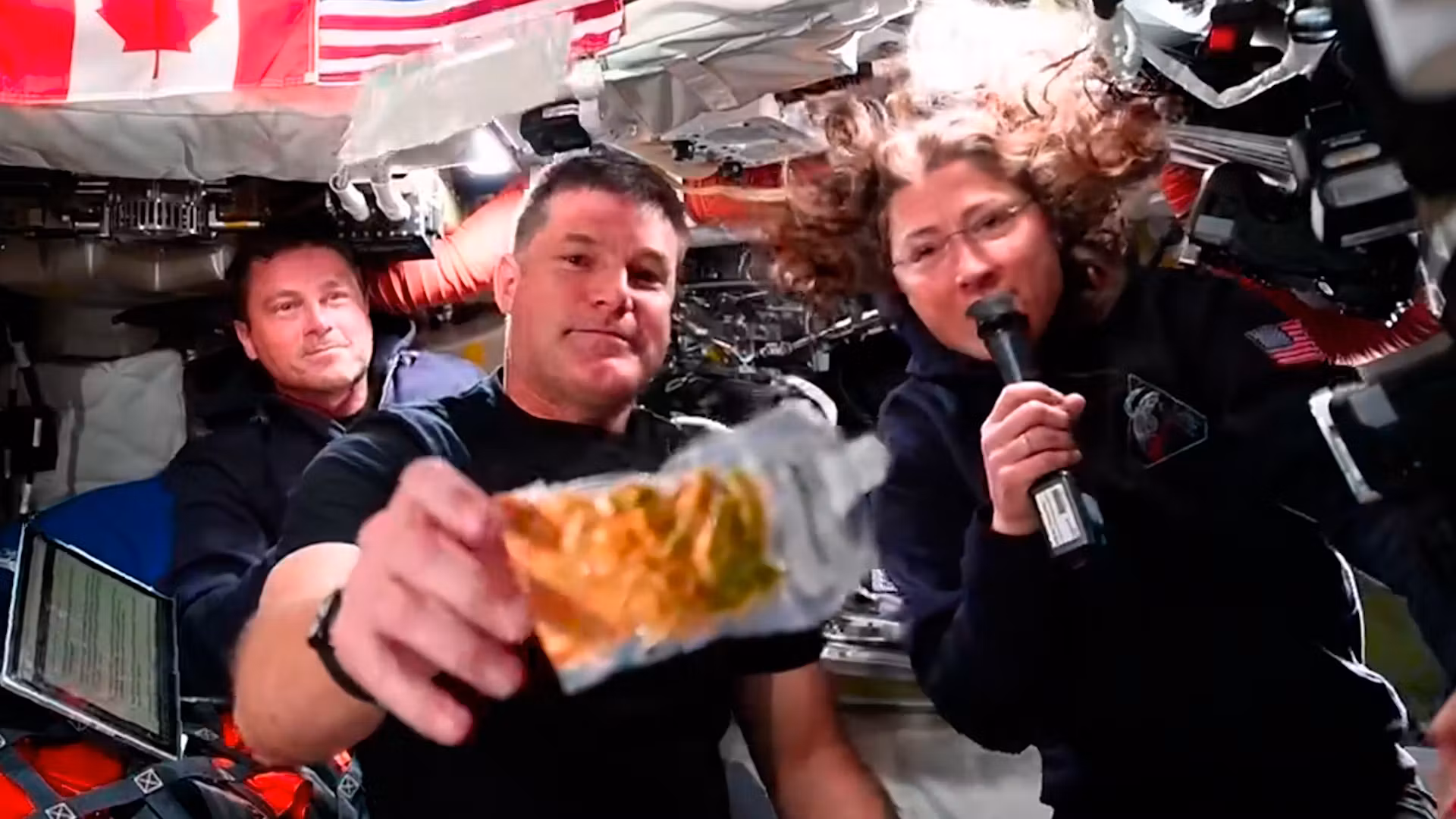 Esto es lo que comen los astronautas de la misión
