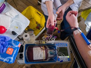En Toulouse, deliciosos refrigerios para fomentar la donación de sangre