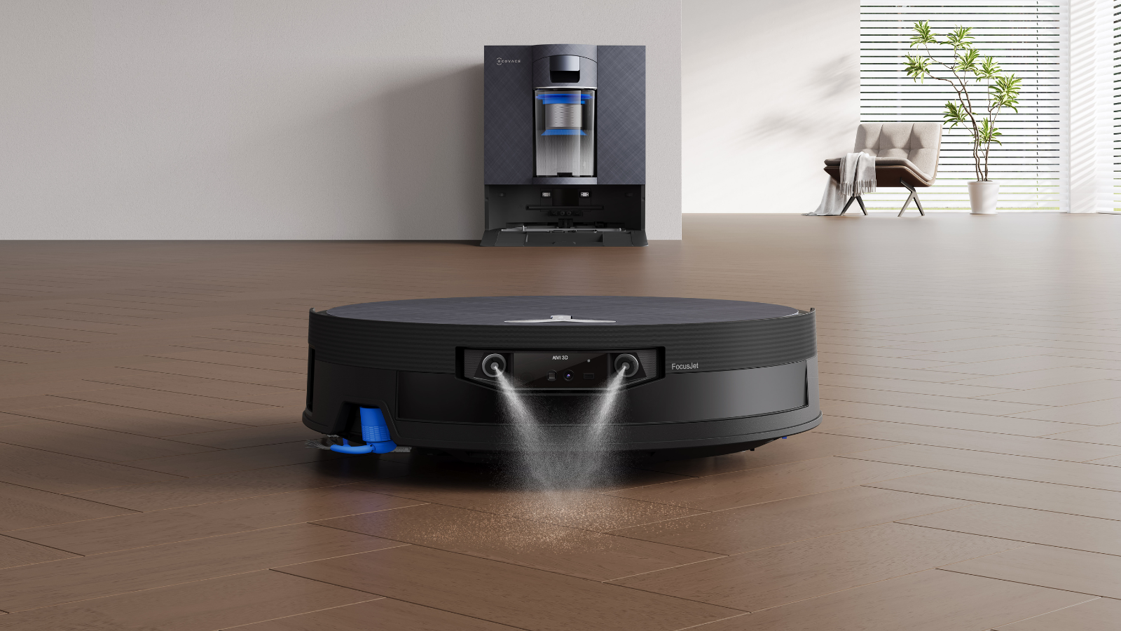 Robot aspirador y lavador 22,000 Pa