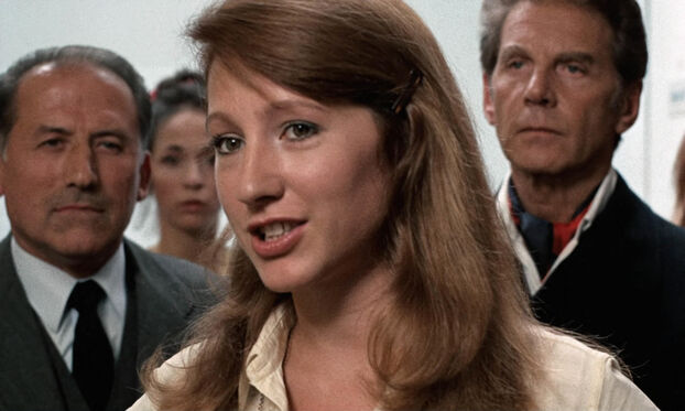 Nathalie Baye en "La Nuit Américaine"