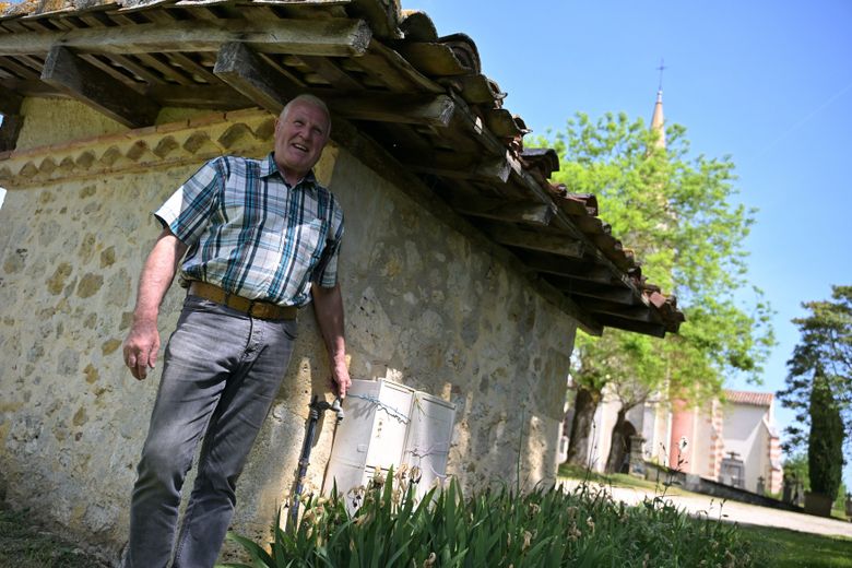 Bernard Castadère, alcalde de Serempuy, exige respuestas.