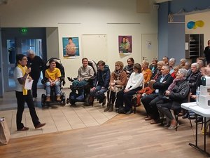 Bétaille. "Merci Téléthon" presenta el resumen final de esta 39ª