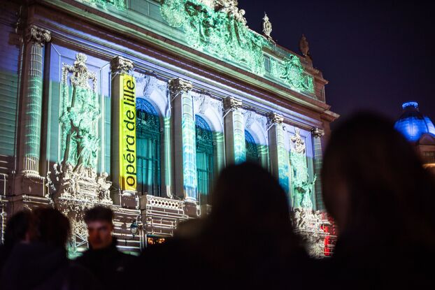 «Cada edificio es una creación original»: Lille se ilumina al