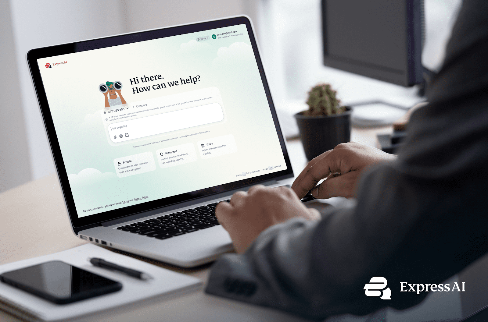 Con ExpressAI, ExpressVPN también se lanza en la IA privada